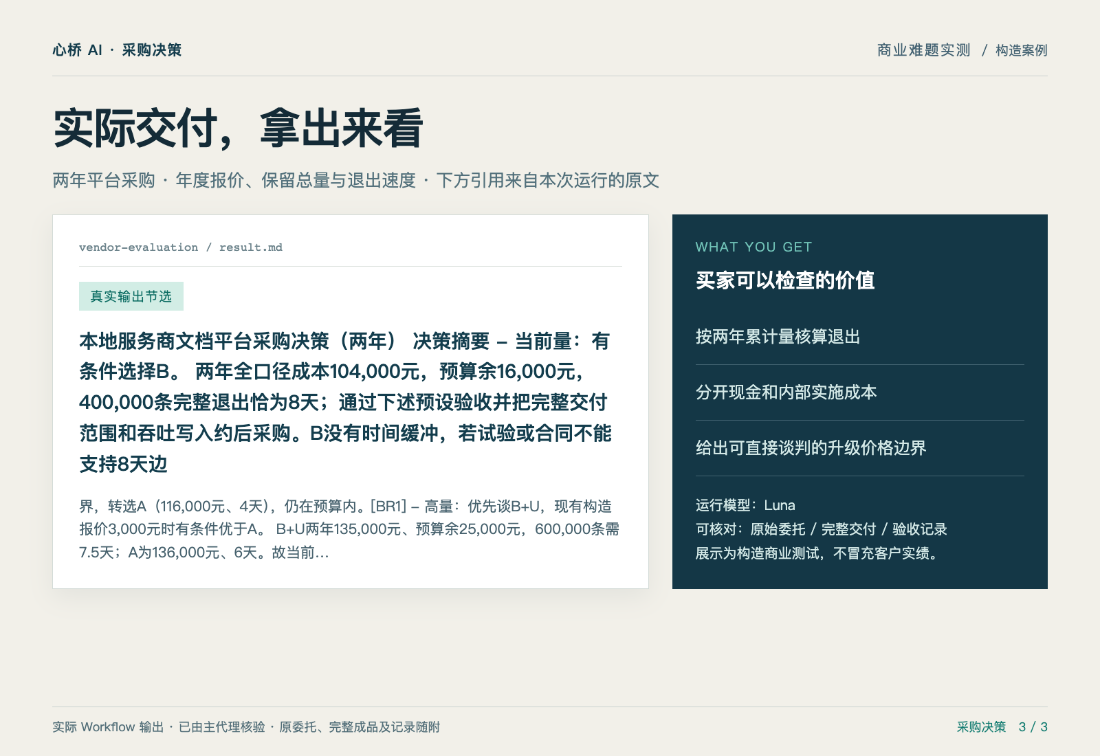 免费导出只要8天,为什么高量时却出不了? — 实际交付摘录